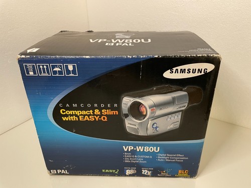 Videocamera samsung w80u - videocamera, vp-w80u
