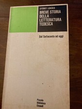 Breve storia della letteratura