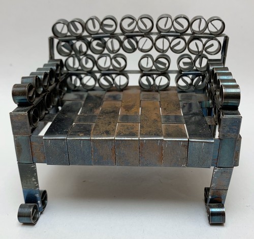 Panchina vintage metallo