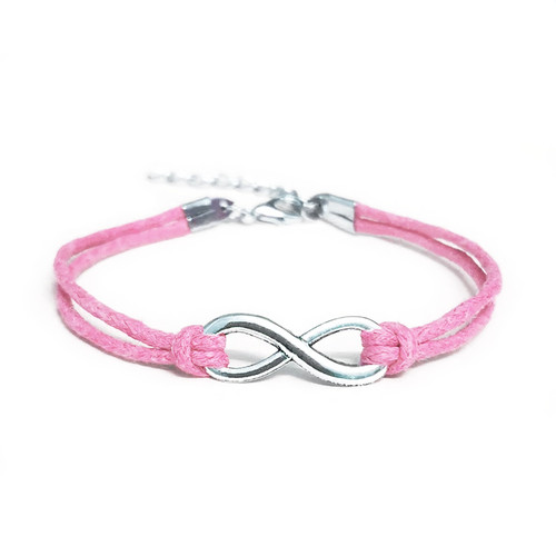 Bracciale rosa con - rosa,