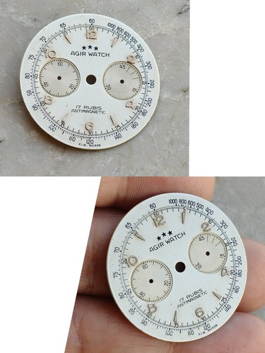 60s agir watch chronograph - agir,