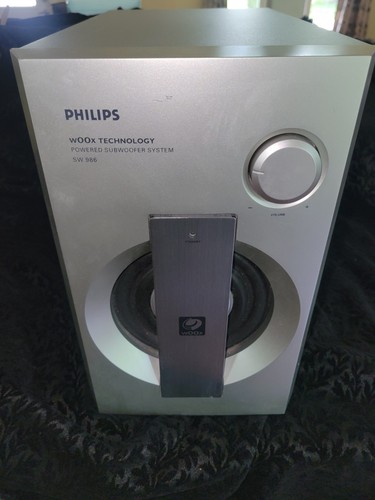 Sistema subwoofer alimentato