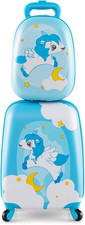 2 in 1 Set Di Valigie Unicorno