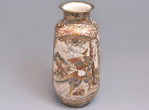 Antico vaso giapponese satsuma - vaso,