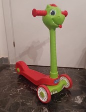 Clementoni Monopattino Bambini Tre Ruote Baby Dragon Push 2-4 anni 17738