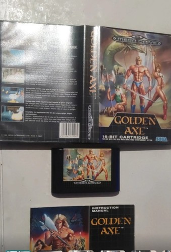 Videogame golden axe sega mega - sega,
