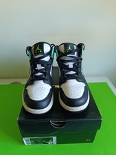 Air Jordan 1 MID pstel black toe (GS) usate