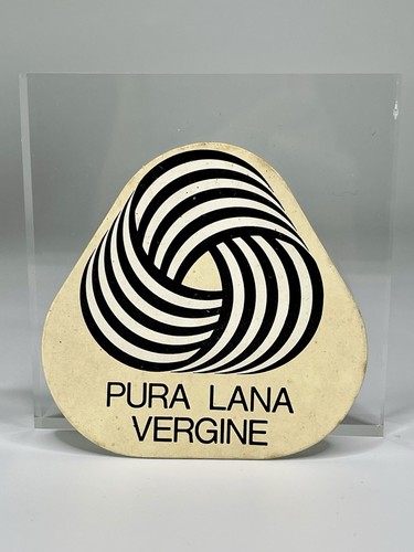 Insegna pura lana vergine - vergine, •