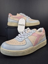DIADORA HERITAGE MI CESTO BASSO USATO FIORI DI MELO 8,5 M 10 W NUOVO CON SCATOLA! 240€