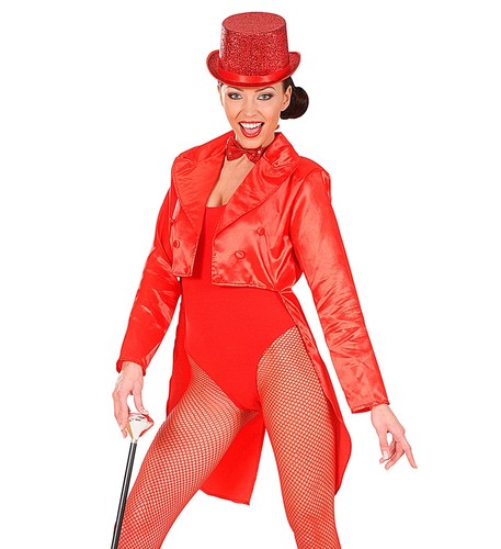Carnevale frac donna raso - frac, in