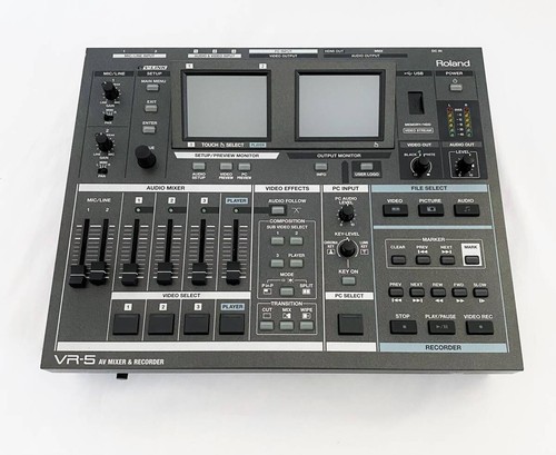Roland multiformato av - vr-5,