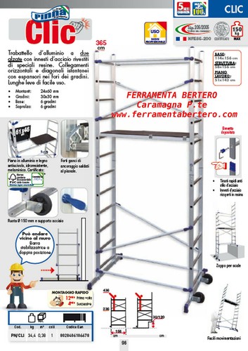Trabattello mod pinna clic - mod.pinna,