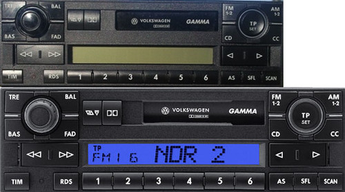 Autoradio gamma t5 t4 - autoradio, vw