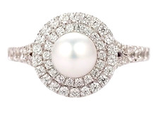 Anello con diamante - con,