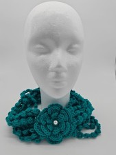 Scaldacollo collana uncinetto