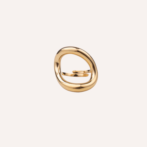 Anello donna dorato - , design