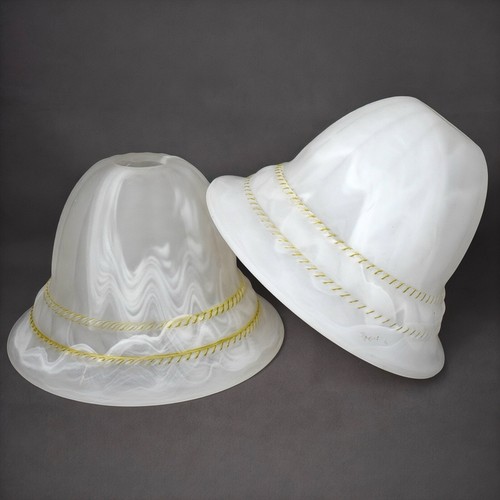 Lot abat jour vintage - 2, en
