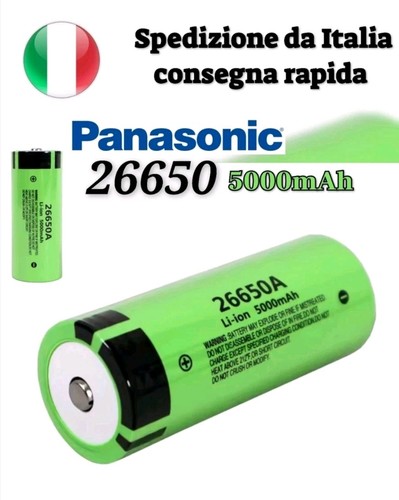 Batteria 26650 litio - batteria,