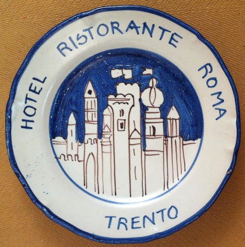 Piatto buon ricordo trento - ricordo,