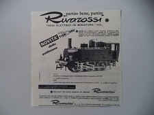 advertising Pubblicità 1962 TRENI RIVAROSSI TRENHOBBY