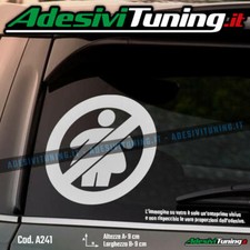 Adesivo Divieto cicciona -