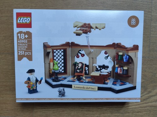 Lego 40902 tributo leonardo - lego,