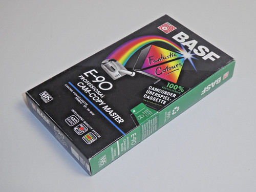 Cassetta vuota vhs basf - cassetta,