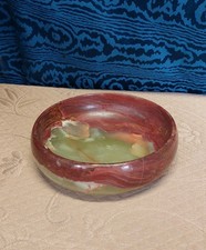 Posacenere Svuotatasche Anni 50 In Onice Marmo Vintage Modernariato 