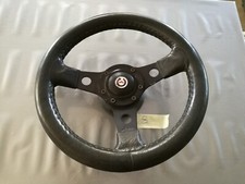 Volante Luisi in pelle Mac 310 mm Fiat 500 126 127 128 ecc. anni 60/70/80