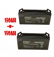 KIT 2 GEL BATTERIA 150 AH 300