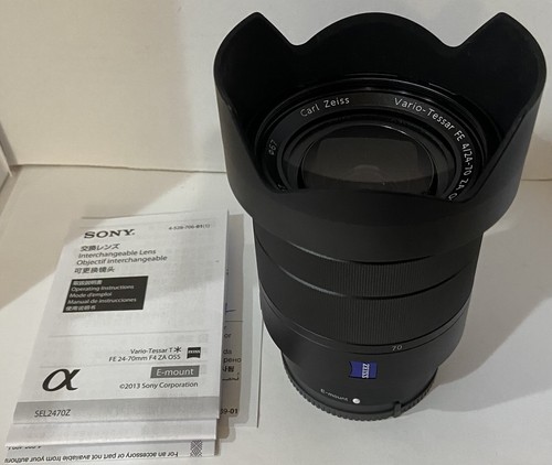 Sony vario tessar 24 70 - sony, t*