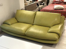 DIVANO IN PELLE CHATEAU D’AX – 3 POSTI L 205 H 80 P 105 CHATEAU DAX