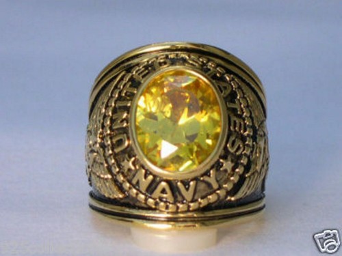Anello uomo 12x10mm marina - 12x10mm,