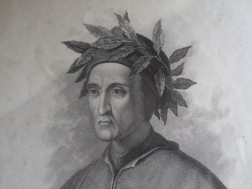 Dante alighieri incisione - dante,