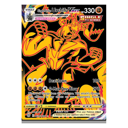Single strike urshifu vmax - strike,