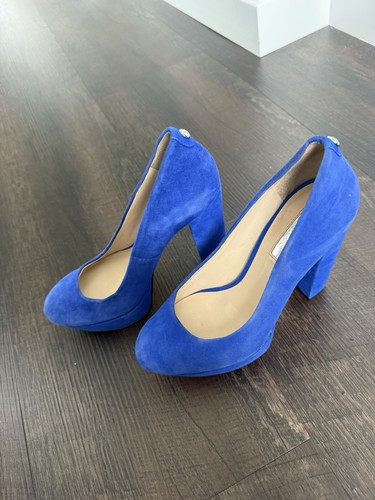 Tacchi guess blu scamosciati - blu,