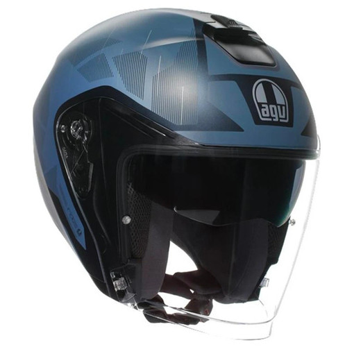 Casco agv irides trieste blu - casco,