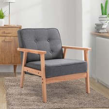 HOMCOM Divano Singolo Poltrona