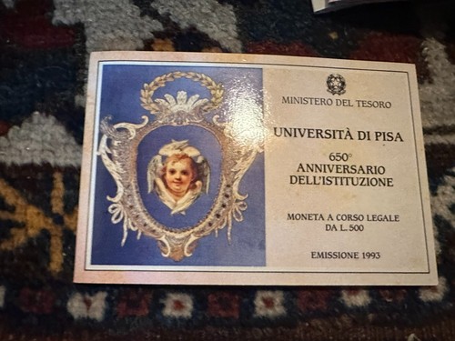 Italia 1993 500 lire argento - 500,