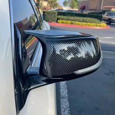 2X REAL CARBON FIBRE DOOR WING