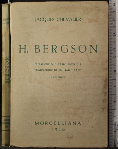 Bergson jacques chevalier - jacques,