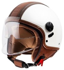 Casco Jet Motocubo TOP CUBE Pearl White