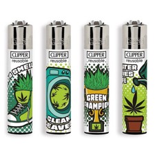 Accendini clipper large weed - clipper,