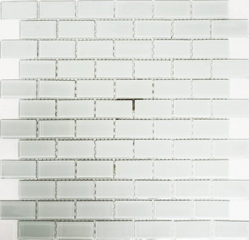 Mosaico bianco rettangolare - mosaico,