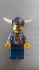 Lego minifigure vichingo viking warrior VIK033 USATO OTTIMO chess scacchi bishop