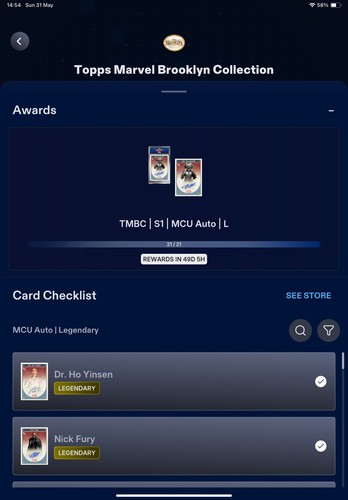 Digital topps marvel collect - marvel,