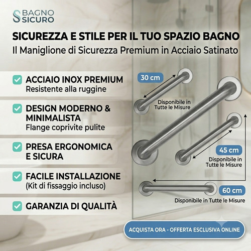 Maniglione sicurezza terza - maniglione,