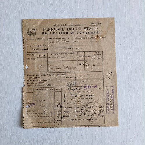 1930 ferrovie dello - 1930, stato