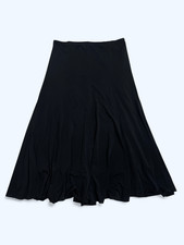 Gonna midi da sera nera