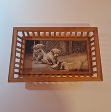 Vassoio Vintage in Legno con